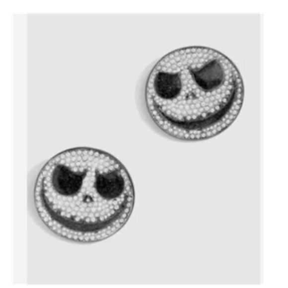 Disney X Baublebar Jack & Sally Stud Earrings Sets Nightmare Before Christmas - Picture 2 of 4
